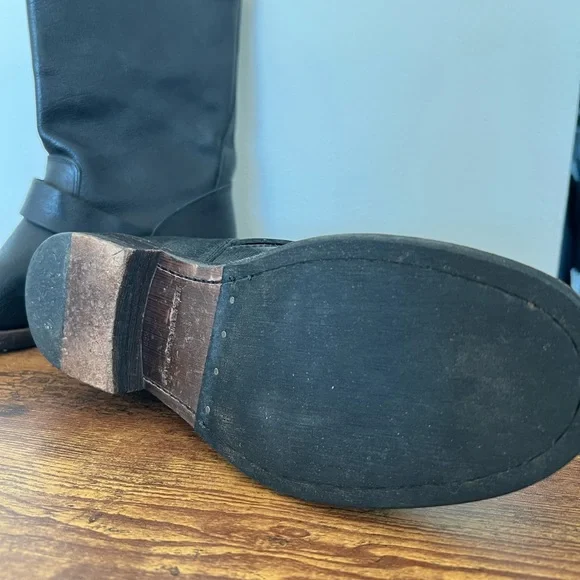 Frye Jenna engineering bootie. Size 7 black - Picture 9 of 12